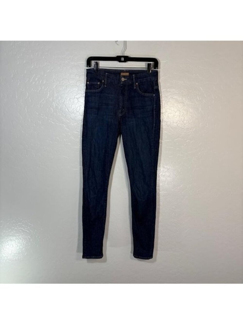 Mother Jeans Womens 25 High Waisted Looker Clean Sweep Skinny Made in USA Blue
